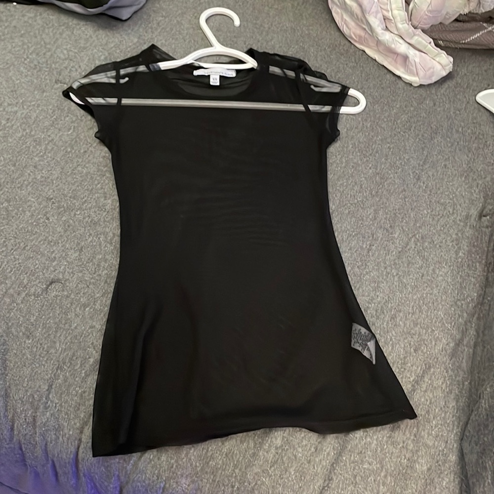 Black see-through